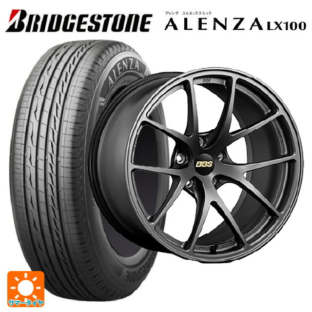 225/60R17 99H ブリヂストン アレンザLX100 正規品(限定) BBS RI-A MGR 17-7.5J 国産車用 サマータイヤホイール4本セット