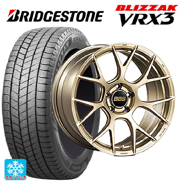 215/45R18 89Q ブリヂストン ブリザック VRX3 正規品 BBS RE-V7 GL 18-7.5J 国産車用 スタッドレスタイヤホイール4本セット