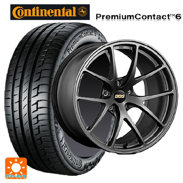 【6/11 1:59迄 全品ポイント5倍】225/40R18 92W XL コンチネンタル プレミアムコンタクト 6 正規品 BBS RI-A MGR 18-7.5J 国産車用 サマータイヤホイール4本セット