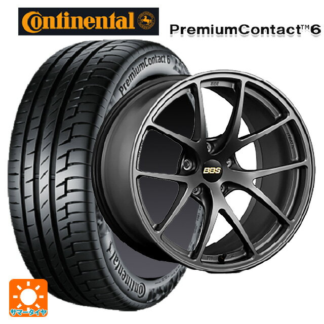 【5/25限定抽選で100％ポイントバック】225/40R18 92W XL コンチネンタル プレミアムコンタクト 6 正規品 BBS RI-A MGR 18-7.5J 国産車用 サマータイヤホイール4本セット