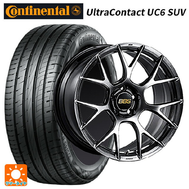 【6/20限定 全品P5倍＆クーポン】レクサス LBX(10系)用 235/50R19 99V コンチネンタル ウルトラコンタクト UC6 SUV 正規品 BBS RE-V7 DB 新品サマータイヤホイール 4本セット