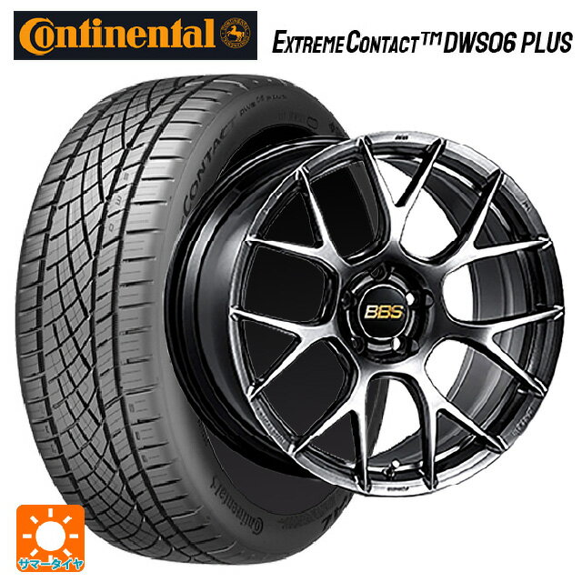 スバル レヴォーグ(VN系)用 245/40R18 97Y XL コンチネンタル エクストリームコンタクト DWS06プラス 正規品 RE-V7 DB 新品サマータイヤホイール 4本セット