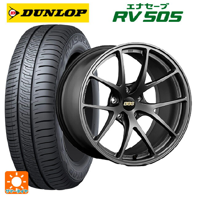 215/60R17 96H ダンロップ エナセーブ RV505 BBS RI-A MGR 17-7.5J 国産車用 サマータイヤホイール4本セット