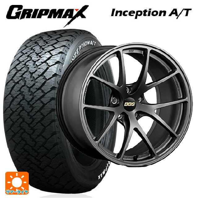 215/65R16 98T グリップマックス インセプション A/T ホワイトレター BBS RI-A MGR 16-7J 国産車用 サマータイヤホイール4本セット
