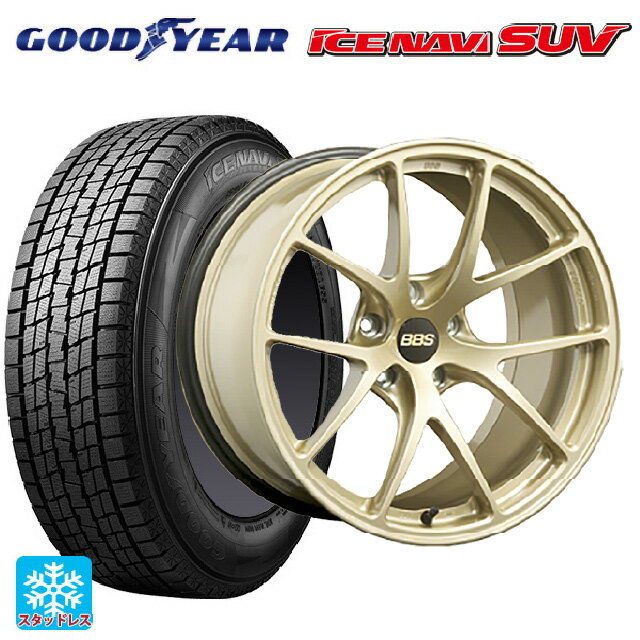 【最大3万円OFFクーポン 5/16 1:59迄】235/60R18 107Q XL グッドイヤー アイスナビ SUV BBS RI-A GL 18-7.5J 国産車用 スタッドレスタイヤホイール4本セット