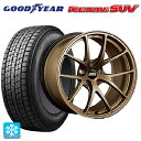 ニッサン エクストレイル(33系)用 235/60R18 107Q XL グッドイヤー アイスナビ SUV # BBS RI-A MBZ 新品スタッドレスタイヤホイール 4本セット