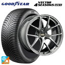 205/60R16 96V XL グッドイヤー ベクター4シーズンズ ジェン3 BBS RI-A DB 16-7J 国産車用 オールシーズンタイヤホイール4本セット