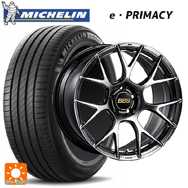 245/50R18 104H XL ミシュラン 正規品 Eプライマシー BBS RE-V7 DB 18-8.5J 国産車用 サマータイヤホイール4本セット