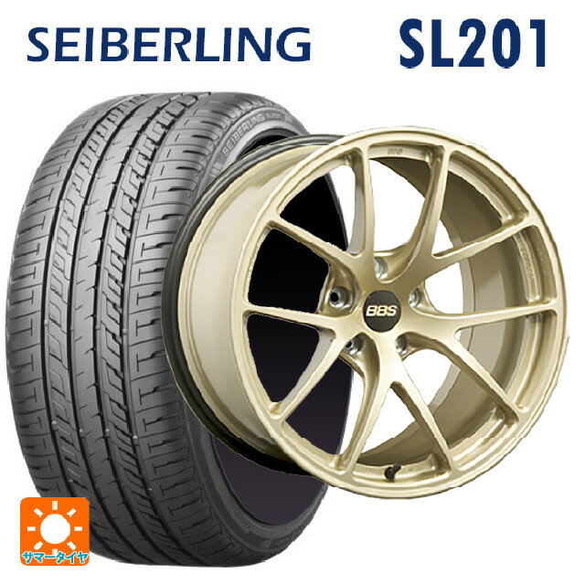 スバル レヴォーグ(VN系)用 225/45R18 95W XL セイバーリング セイバーリング SL201(ブリヂストン工場生産） # RI-A GL 新品サマータイヤホイール 4本セット