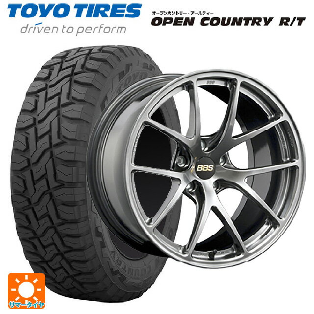 【6/22 20時〜 全品P5倍＆クーポン】スバル レガシィアウトバック(BS系)用 225/55R18 98Q トーヨー オープンカントリー RT ブラックレター BBS RI-A DB 新品サマータイヤホイール 4本セット
