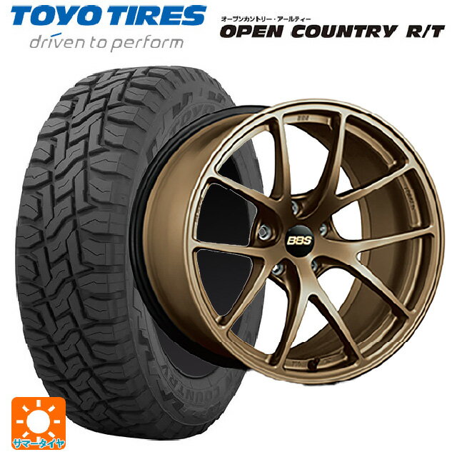 【6/22 20時〜 全品P5倍＆クーポン】レクサス LBX(10系)用 225/55R18 98Q トーヨー オープンカントリー RT ブラックレター BBS RI-A MBZ 新品サマータイヤホイール 4本セット