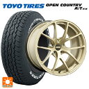 【5/9 20時〜 最大3万円OFFクーポン】235/60R18 103H トーヨー オープンカントリー A/T EX ホワイトレター ＃ BBS RI-A GL 18-7.5J 国産車用 サマータイヤホイール4本セット