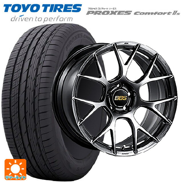 225/55R19 99V トーヨー プロクセス　コンフォート2S BBS RE-V7 DB 19-8J 国産車用 サマータイヤホイール4本セット