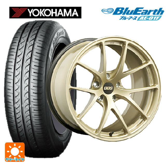 205/55R16 91V ヨコハマ ブルーアース AE01F BBS RI-A GL 16-7J 国産車用 サマータイヤホイール4本セット