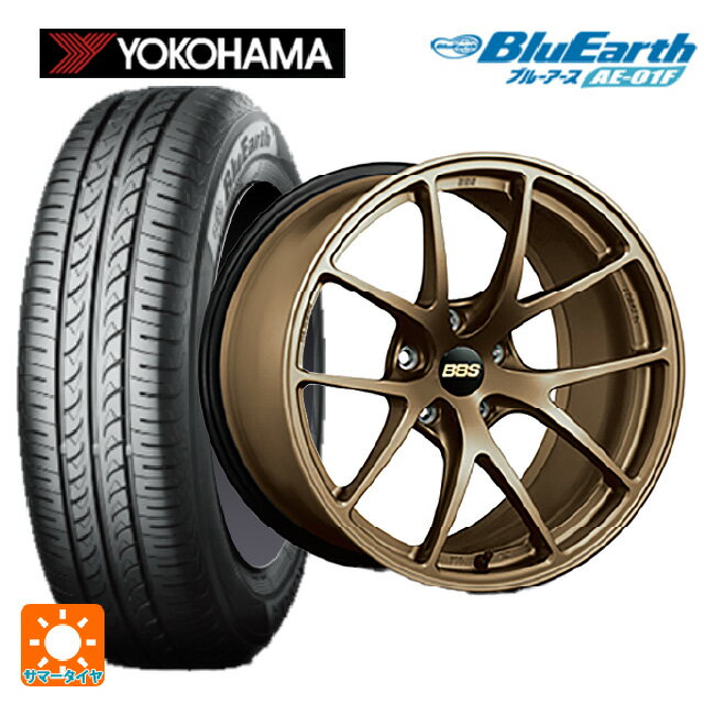 【6/22 20時〜 全品P5倍＆クーポン】205/60R16 92H ヨコハマ ブルーアース AE01F BBS RI-A MBZ 16-7J 国産車用 サマータイヤホイール4本セット