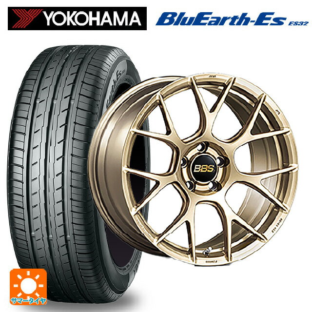 【7/19 20時〜 最大3万円OFFクーポン】225/45R18 95W ヨコハマ ブルーアースEs ES32 # BBS RE-V7 GL 18-7.5J 国産車用 サマータイヤホイール4本セット