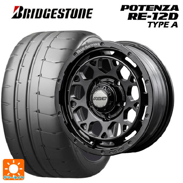 【10/14 20時〜最大3万円OFFクーポン】215/45R17 91V XL ブリヂストン ポテンザ RE12D タイプA 正規品 レイズ チームデイトナ M9+ スペックm AOJ 17-7J 国産車用 サマータイヤホイール4本セット
