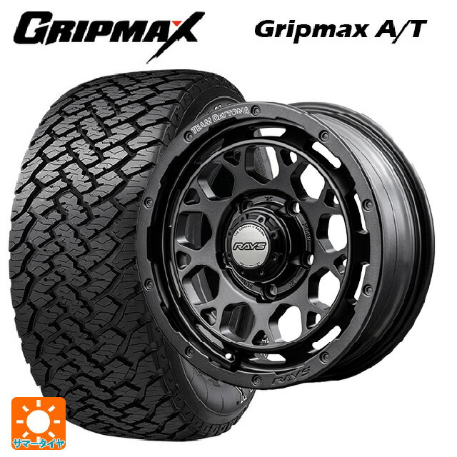 ミツビシ デリカD5(3DA系)用 215/70R16 100T グリップマックス グリップマックス AT ホワイトレター レイズ チームデイトナ M9+ スペックm AOJ 新品サマータイヤホイール 4本セット