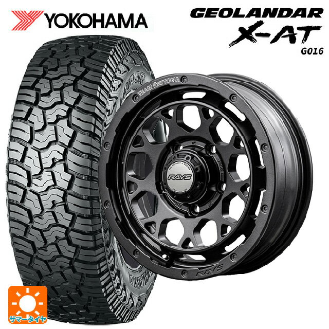 ミツビシ デリカD5(3DA系)用 215/70R16 100/97Q ヨコハマ ジオランダー X-AT G016 ブラックレター 正規品 # レイズ チームデイトナ M9+ スペックm AOJ 新品サマータイヤホイール 4本セット