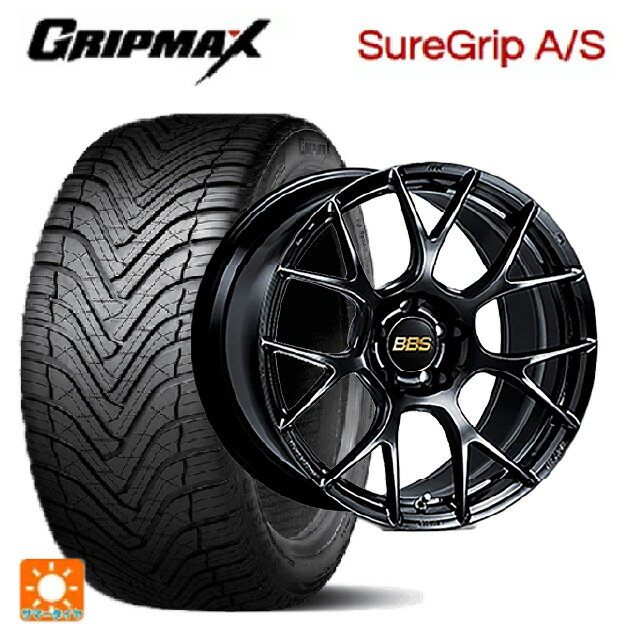トヨタ アルファード(40系)用 245/45R20 103W XL グリップマックス シュアグリップ A/S ブラックレター..
