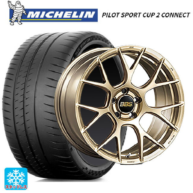 【6/20限定 全品P5倍＆クーポン】245/40R18 97Y XL ミシュラン 正規品 パイロットスポーツカップ2コネクト BBS RE-V7 GL 18-8J 国産車用 サマータイヤホイール4本セット