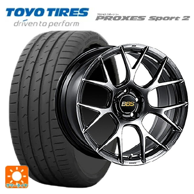 【最大3万円OFFクーポン 5/16 1:59迄】225/35R19 88Y トーヨー プロクセス スポーツ2 BBS RE-V7 DB 19-8J 国産車用 サマータイヤホイール4本セット