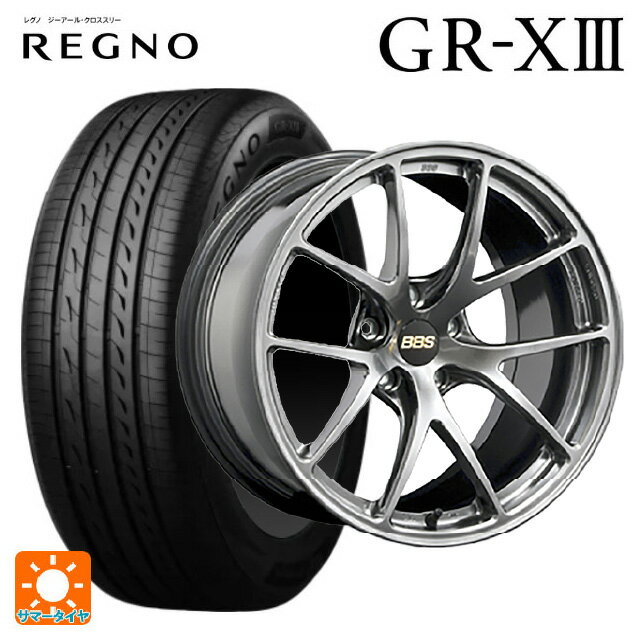 【6/22 20時〜 全品P5倍＆クーポン】245/40R18 93W ブリヂストン レグノ GR-X3 正規品 # BBS RI-A DB 18-8J 国産車用 サマータイヤホイール4本セット
