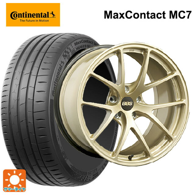 【最大3万円OFFクーポン 5/16 1:59迄】ホンダ シビック タイプR(FL5)用 245/40R18 97Y XL コンチネンタル マックスコンタクト MC7 正規品 RI-A GL 新品サマータイヤホイール 4本セット