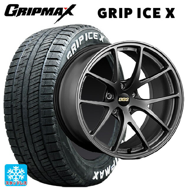 トヨタ カローラ スポーツ(210系)用 205/55R16 91T グリップマックス グリップアイスエックス ホワイトレター RI-A MGR 新品スタッドレスタイヤホイール 4本セット