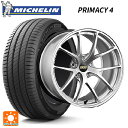 【6/11 1:59迄 全品ポイント5倍】トヨタ C-HR(NGX50)用 225/50R18 95V DT1 ミシュラン 正規品 プライマシー4 BBS RI-A DS 新品サマータイヤホイール 4本セット(2)