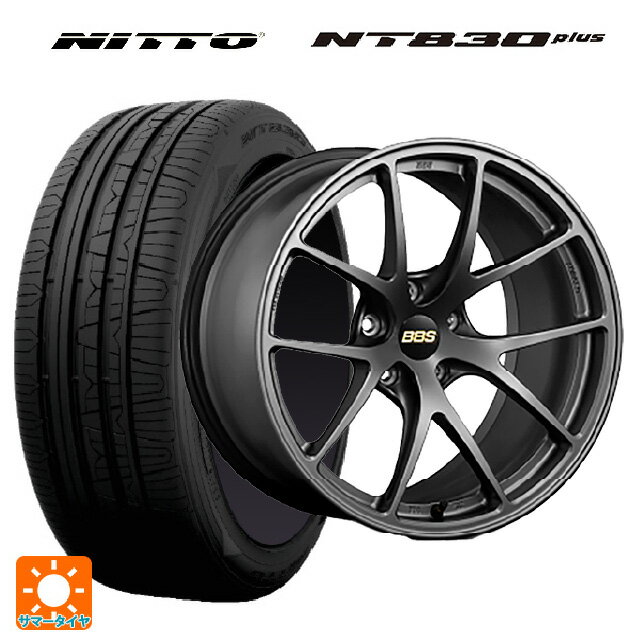 【10/14 20時〜最大3万円OFFクーポン】トヨタ カローラ スポーツ(210系)用 225/40R18 92Y ニットー NT830 プラス BBS RI-A MGR 新品サマータイヤホイール 4本セット