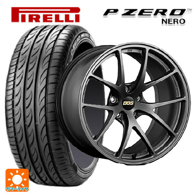 【5/25限定抽選で100％ポイントバック】215/45R17 91Y XL ピレリ P-ZERO ネロ 正規品 BBS RI-A MGR 17-7.5J 国産車用 サマータイヤホイール4本セット