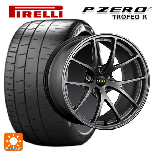 【5/25限定抽選で100％ポイントバック】245/40R18 97Y ピレリ P-ZERO トロフェオR BBS RI-A MGR 18-9J 国産車用 サマータイヤホイール4本セット