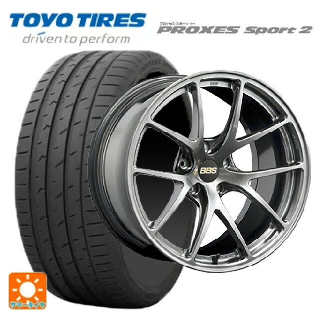 トヨタ ヴォクシー(90系)用 215/45R18 93Y XL トーヨー プロクセス スポーツ2 BBS RI-A DB 新品サマータイヤホイール 4本セット