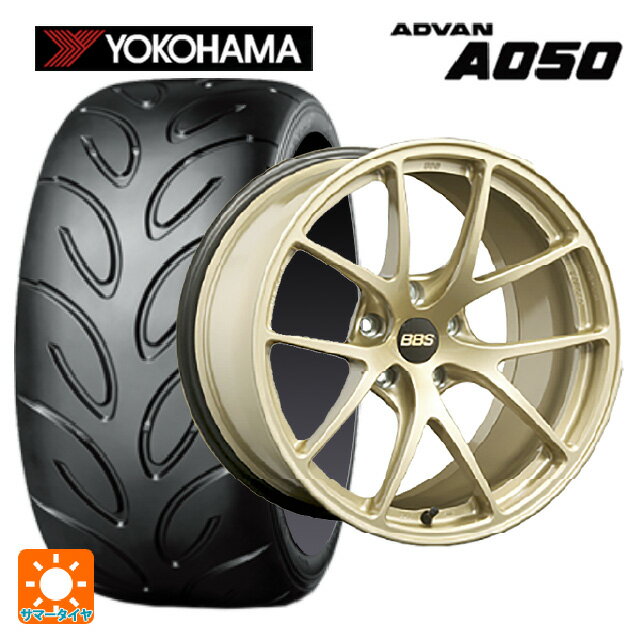 【10/14 20時～最大3万円OFFクーポン】ミツビシ ランサーエボリューション10(CZ4A)用 245/40R18 93W ヨコハマ アドバン A050 コンパウンド M 正規品 BBS RI-A GL 新品サマータイヤホイール 4本セット