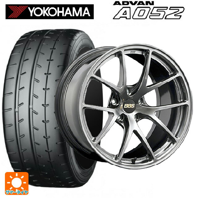 【5/23 20時〜最大3万円OFFクーポン】トヨタ GRヤリス(PA系)用 235/40R18 95Y XL ヨコハマ アドバン A052 正規品 BBS RI-A DB 新品サマータイヤホイール 4本セット