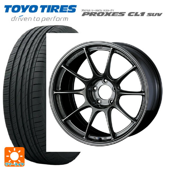 【最大3万円OFFクーポン 5/16 1:59迄】215/70R16 100H トーヨー プロクセス CL1 SUV ウェッズ ウェッズスポーツ TC105X EJ-TITAN 16-7J 国産車用 サマータイヤホイール4本セット