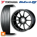 205/60R16 96H ヨコハマ ブルーアース RV03 ウェッズ ウェッズスポーツ TC105X EJ-TITAN 16-7J 国産車用 サマータイヤホイール4本セット