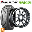 175/55R15 77V ブリヂストン エコピア NH200C 正規品 # タナベ SSR GT X01 ダークシルバー 15-6J 国産車用 サマータイヤホイール4本セット
