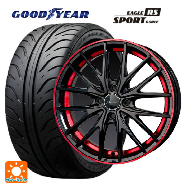 【5/20限定 最大3万円OFFクーポン】165/55R14 72V グッドイヤー イーグル RS スポーツ S-スペック ホットスタッフ プレシャス アストM1 (限定) # BK/RC 14-4.5J 国産車用 サマータイヤホイール4本セット