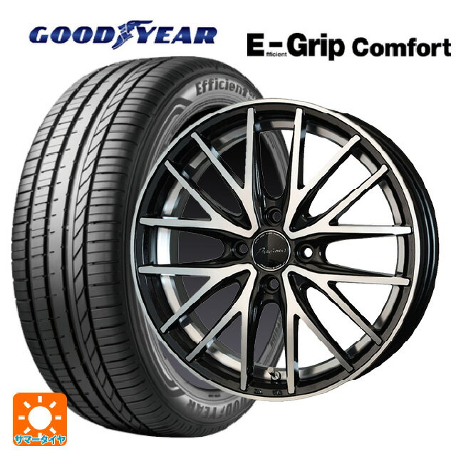 185/60R15 84H グッドイヤー エフィシェントグリップ コンフォート # ホットスタッフ プレシャス アスト M1 (限定) # MB/P 15-5.5J 国産車用 サマータイヤホイール4本セット