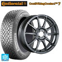 【10/27 10:59迄 全品P5倍&クーポン】185/60R15 88T XL コンチネンタル コンチバイキングコンタクト7 正規品 タナベ SSR GT X01 ダークシルバー 15-6J 国産車用 スタッドレスタイヤホイール4本セット