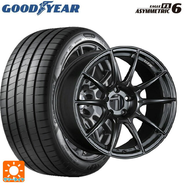 【6/22 20時〜 全品P5倍＆クーポン】225/35R19 88Y XL グッドイヤー イーグル F1 アシメトリック6 # タナベ SSR GT X01 フラットブラック 19-8.5J 国産車用 サマータイヤホイール4本セット
