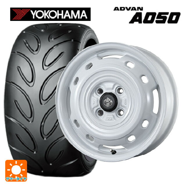 【6/22 20時〜 全品P5倍＆クーポン】165/55R14 72V ヨコハマ アドバン A050 コンパウンド G/S 正規品 トピー ランドフット XFG WH 14-4.5J 国産車用 サマータイヤホイール4本セット