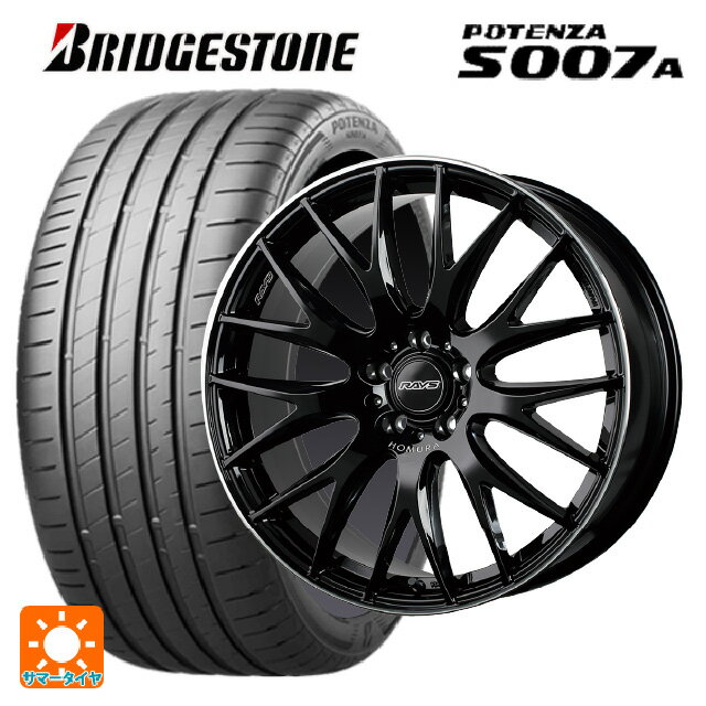 スバル レヴォーグ(VN系)用 225/40R19 93Y XL ブリヂストン ポテンザ S007A 正規品 ホムラ 2×9 プラス BVK 新品サマータイヤホイール 4本セット