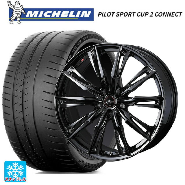 【6/22 20時〜 全品P5倍＆クーポン】225/40R19 93Y XL ミシュラン 正規品 パイロットスポーツカップ2コネクト ウェッズ レオニス GX HYPER BMC 19-8J 国産車用 サマータイヤホイール4本セット