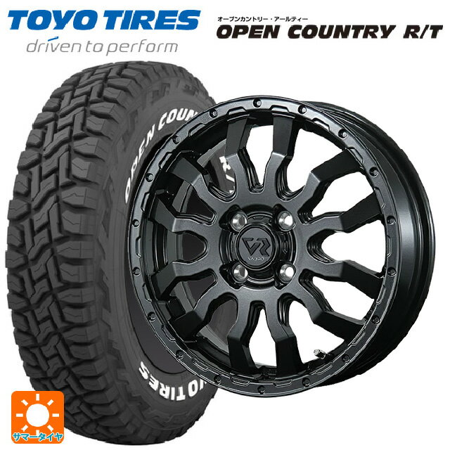 ミツビシ デリカミニ(4WD車)(B3系)用 165/65R15 81Q トーヨー オープンカントリー RT ホワイトレター トピー ヴァブロ RR-01 # GM 新品サマータイヤホイール 4本セット