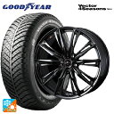 225/40R18 92H XL グッドイヤー ベクターフォーシーズンズ ハイブリッド ウェッズ レオニス GX HYPER BMC 18-7J 国産車用 オールシーズンタイヤホイール4本セット