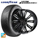 ミツビシ デリカD5(3DA系)用 225/60R18 104W XL グッドイヤー ベクター4シーズンズ ジェン3 SUV ウェッズ レオニス GX HYPE...