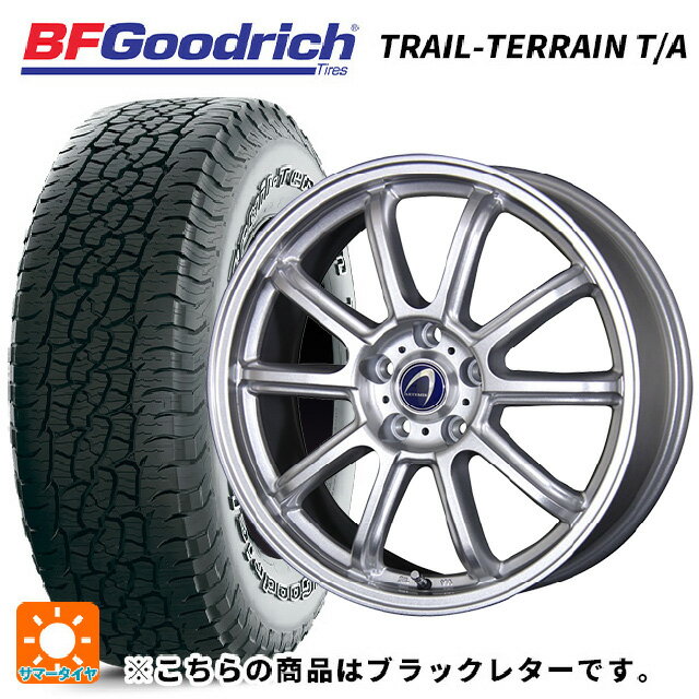 215/60R17 96H BFグッドリッチ トレイルテレーン T/A ブラックレター 正規品 テクノピア アルテミス LSW メタリックシルバー 17-7J 国産車用 サマータイヤホイール4本セット